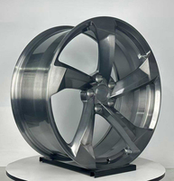 Jantes de voiture forgées à finition brossée concave profonde 5x112 5x120 18 19 20 21 22 pouces, déport personnalisé pour Audi A4/A6 B9 C8 BMW Série 3/5