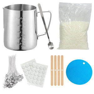 <span class=keywords><strong>Kit</strong></span> <span class=keywords><strong>de</strong></span> <span class=keywords><strong>fabrication</strong></span> <span class=keywords><strong>de</strong></span> <span class=keywords><strong>bougies</strong></span> DIY en cire <span class=keywords><strong>de</strong></span> soja écologique et non toxique, fait main, avec pot <span class=keywords><strong>de</strong></span> fusion et support <span class=keywords><strong>de</strong></span> mèche en coton – Vente en gros à succès - Product Image 2