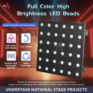 Luces LED para Escenario RGBW Matriz DMX512 Control IP33 Ra90 para Bares en Vivo y Efecto de Teñido de Paredes de Fondo Espectáculos de Talentos Amateur - Product Image 4