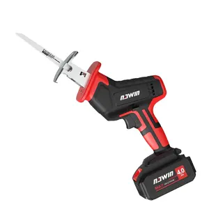 Nawin Recarregável Alternativa Serra 21V Handy Cordless Madeira Escovado/Metal/PVC Tubo de Corte Saber Saw Ferramentas Elétricas com Kit Lâmina