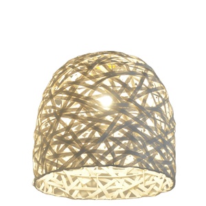 Indoor White Natural <strong>Bamboo</strong> <strong>Lamp</strong> Pendant Ceiling <strong>Lamp</strong> - Product Image 1