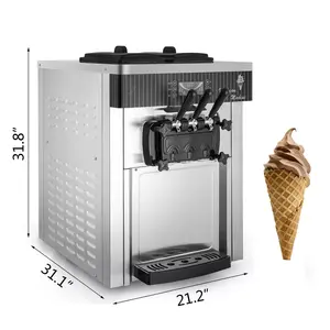 SIHAO-8218T Best Sell Fully Automatic Controller Board Soft Serve Ice Cream Machine For Business
