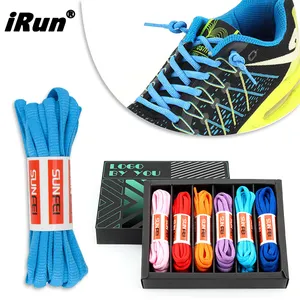 iRun Colorful Rope Sports Jogging Trainer Boot Laces Oval Half Round Athletic Shoelaces SB Dunk Replacement Shoe Laces