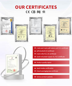 Système d'interphone vidéo à basse tension sécurisé avec fonction de capture d'image du visiteur, <span class=keywords><strong>2</strong></span> fils, en stock, pour les clubs communautaires - Product Image 6