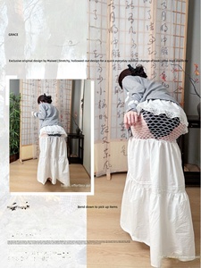 Vestido Largo de Encaje Elástico con Diseño Original para Exteriores, Ecológico, para Uso Diario, para Citas y Actividades al Aire Libre <span class=keywords><strong>en</strong></span> <span class=keywords><strong>Pareja</strong></span> - Product Image 4