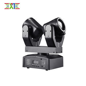 Мини с двумя головками военный корабль с эффектом света 2-рычажного движущегося лазерного луча апертура Рождественский день рождения свет DMX 512 пульт дистанционного управления - Product Image 2