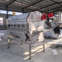 Commerciële mangoschilmachine  Hoge capaciteit ananasschilmachine  Pneumatische continue drakenvruchtenschilmachine