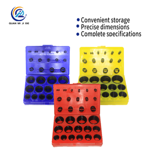 Set Universale di O-ring in NBR Multicolore, 382 Pezzi, Guarnizioni in <span class=keywords><strong>Gomma</strong></span> Impermeabili -30~+220°C, Durezza 60-90 Shore per Escavatori - Product Image 3
