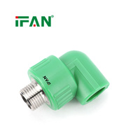 Raccord PPR IFAN de haute qualité, insert fileté en acier inoxydable 304, connexion anti-fuite, accessoires de plomberie, inserts en acier inoxydable