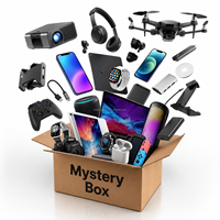 Kotak Misteri Pallet Barang Elektronik Laptop Proyektor Kamera Headset Stok Besar untuk Pengecer Toko Online Pembeli Global