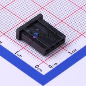 P2530-04-BK Housing (Wire-to-Board / Wire-to-Wire) P=2.54mm Connector 1x4P 2.54mm 1 4 - Product Image 2
