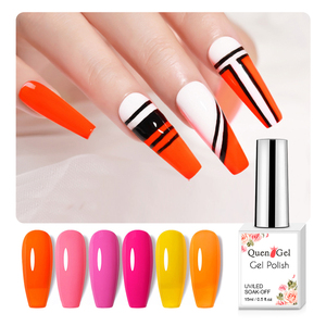 Esmalte de Uñas en Gel de Colores Jelly Candy de Quengel Factory, 15 ml, Muestras Gratis, Esmalte de Uñas <span class=keywords><strong>Fluorescente</strong></span>, Gel UV - Product Image 5