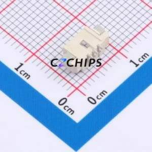 ZX-MX1.25-3PWT Wire-to-Board Pin Header SMD,P=1.25mm,Horizontal Mount Connector 1x3P 1.25mm Horizontal Mount PicoBlade (MX 1.25) - Product Image 2