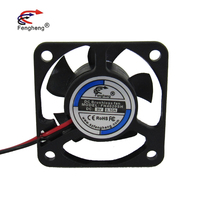 Vevor-ventilateur d'extraction rond, 40x40x20mm, 4020 0.1 amp, moteur 12v, à faible bruit, pour conduit