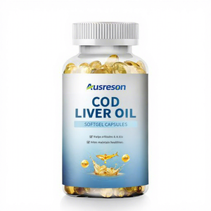 Ausreson Morina Karaciğeri Yağı Yumuşak Kapsül Özel Etiket Omega-3 Balık Yağı 500mg <span class=keywords><strong>1000mg</strong></span> Helal Vitaminler Organik Morina Karaciğeri Yağı Yumuşak Kapsül - Product Image 1