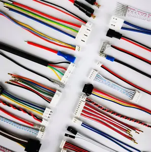 لون مخصص حجم المواد طول الكابل مع موليكس موصل طرفي للمعدات الإلكترونية