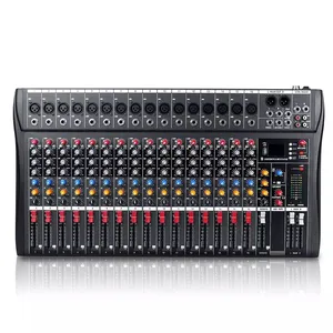 Lane CT-160L 16 Channel DJ Mixer Audio Profesional Power Mixing Amplifier Digital Mixer 16DSP + 48V Phantom Power US Plug