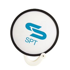 Foldable Hand Fan Custom Printed Logo Custom Pattern Multi-Occasion Promotional Use Polyester Material Custom Size Available