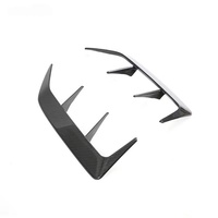 Pour BMW X6 G06 2019-2024 Kit carrosserie ailerons arrière en fibre de carbone sèche préimprégnée