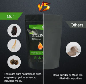 Chinaherbs, venta al por mayor, Etiqueta Privada, té de <span class=keywords><strong>ginseng</strong></span> en bolsas, hierbas saludables, fertilidad masculina, té de vitalidad, té de Salud de impulso de energía Natural - Product Image 6