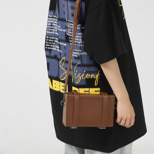 New Unisex Shoulder Mini <b>Small</b> Mini Fashion Sling Bags Sac Saddle Handbags <b>Purses</b> and Crossbody Messenger Bag - Product Image 3