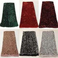 Tissu à paillettes pleine densité, tissu à paillettes, tissu à paillettes violettes