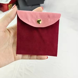 Custom Velvet Packaging Bags Pouch for Jewelry Storage with logo Printed - Product Image 4