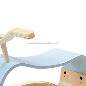 سيارة لعبة أطفال خشبية للبيع المباشر من الشركة المصنعة ، سيارة هزازة متعددة الوظائف ، سيارة هزازة للأطفال <span class=keywords><strong>2</strong></span> في 1 - Product Image 3