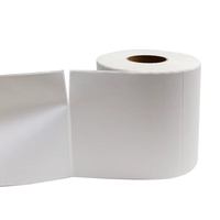 Rouleau d'Étiquettes Thermiques Imperméables Adhésives 4x6 pour Expédition et Codes-Barres, pour Imprimantes Thermiques 2, 3 et 4 Pouces