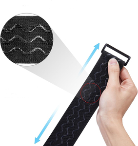 Sangle élastique auto-adhésive résistante à la chaleur avec logo personnalisé, couleur écologique, en polyester/nylon – Vente chaude - Product Image 1
