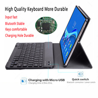 Casing Keyboard untuk Lenovo Tab M10 Plus Broadcom Blue Tooth 3.0 Keyboard untuk Lenovo Tab M10 Plus dengan casing lipat
