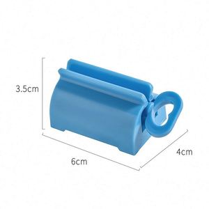 White Plastic Bathroom <b>Tube</b> <b>Squeezer</b> Dispenser for <b>Toothpaste</b> Manual <b>Toothpaste</b> <b>Squeezer</b> Household <b>Toothpaste</b> <b>Squeezer</b> - Product Image 6