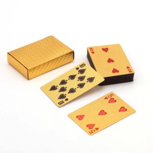 <span class=keywords><strong>Jeu</strong></span> <span class=keywords><strong>de</strong></span> <span class=keywords><strong>cartes</strong></span> <span class=keywords><strong>de</strong></span> poker en PVC <span class=keywords><strong>de</strong></span> haute qualité, prix d'usine, design personnalisé, imperméable, durable, en plastique - Product Image 1