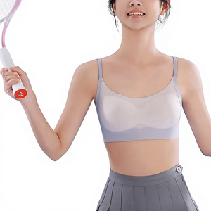 Reggiseno Sportivo Traspirante Senza Ferretto per Ragazze in Fase di Crescita, Personalizzabile con Logo - Product Image 4