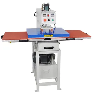 2021 new hydraulic double sided small heat press machine heat transfer machine