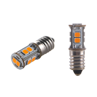 Ampoule LED lanterne E10 6.3V0.6W, ampoule décorative LED E10, ampoule LED goutte d'eau, abat-jour étoile de Noël compatible avec STERN A1/A1e