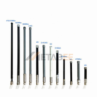 Antenne omnidirectionnelle 4G en fibre de verre 12dBi Lora/LPWAN avec connecteur coudé mâle, puissance 50W, communication longue distance étanche