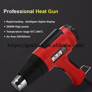 ปืนเป่าผมอุตสาหกรรม2000W,ปืนเป่าลมร้อนปรับพลังได้สำหรับบัดกรี - Product Image 6