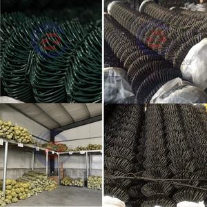 Jala kawat baja hijau murah dapat disesuaikan warna pagar rantai berlapis <span class=keywords><strong>PVC</strong></span> untuk pertanian - Product Image 6