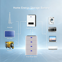 Batterie personnalisée OEM ODM 51.2V 100Ah 200Ah 300Ah LiFePO4 10kWh 20kWh Service de stockage d'énergie sous marque privée