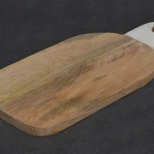 Planche à découper en bois faite à la main sur mesure forme rectangulaire durable 1.5cm d'épaisseur lave-vaisselle taille moyenne de l'Inde - Product Image 1
