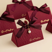 Boîtes à dragées personnalisées haut de gamme en papier d'art pour mariages, fournisseurs et grossistes, organisateurs d'événements, emballages de luxe pour bonbons, OEM ODM