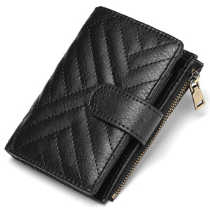Monedero y Cartera de Piel Sintética para Mujer con Bloqueo RFID, Forro de Poliéster, Gran Capacidad, Cierre de Cremallera, Tarjetero, Regalo - Product Image 3
