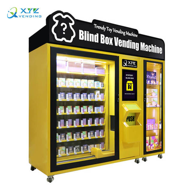 High ROI Business Gift Toy Vending Machine Automatic Blind Lucky Box Mystery Wrap Gift Vending Machine