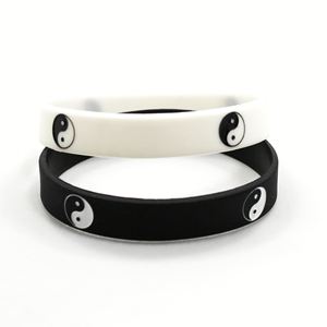 Custom Logo Silicone Wristbands Tai Design Promotional Bracelets for Corporate Gifts Events Team Building Low MOQ 100pcs - Product Image 4