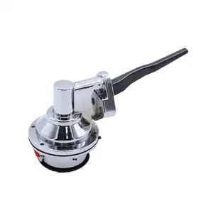 High Volume Mechanical Fuel Pump Chrome For Ford FE 390 427 428