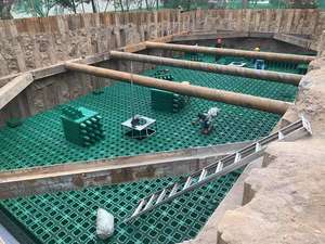 Système <span class=keywords><strong>de</strong></span> collecte et <span class=keywords><strong>de</strong></span> réutilisation des eaux <span class=keywords><strong>de</strong></span> <span class=keywords><strong>pluie</strong></span> en plastique PP, filtre <span class=keywords><strong>de</strong></span> récolte, conception modulaire haute résistance, garantie 1 an, caisses <span class=keywords><strong>de</strong></span> drainage - Product Image 2