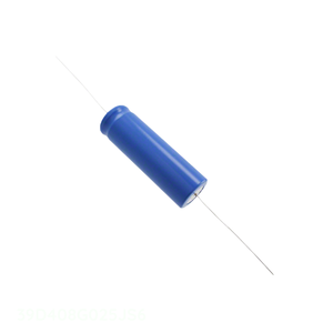 Condensador de Aluminio Original CAP ALUM 4000UF 25V AXIAL TH 39D408G025JS6 4000 uF de Montaje a Través de Orificio - Product Image 1