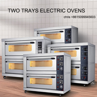 Commerciële Bakkerij Apparatuur Industriële Heavy Duty 3 Decks 6 Trays Brood Elektrische Bakoven