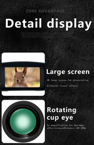 Jumelles <span class=keywords><strong>de</strong></span> vision nocturne professionnelles longue portée pour la <span class=keywords><strong>chasse</strong></span> en plein air, <span class=keywords><strong>caméra</strong></span> numérique 4K 36MP, vidéo infrarouge, portée <span class=keywords><strong>de</strong></span> 200 m, zoom optique 6x - Product Image 3